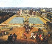 unknow artist Painting of the Chateau de Meudon, France oil painting artist